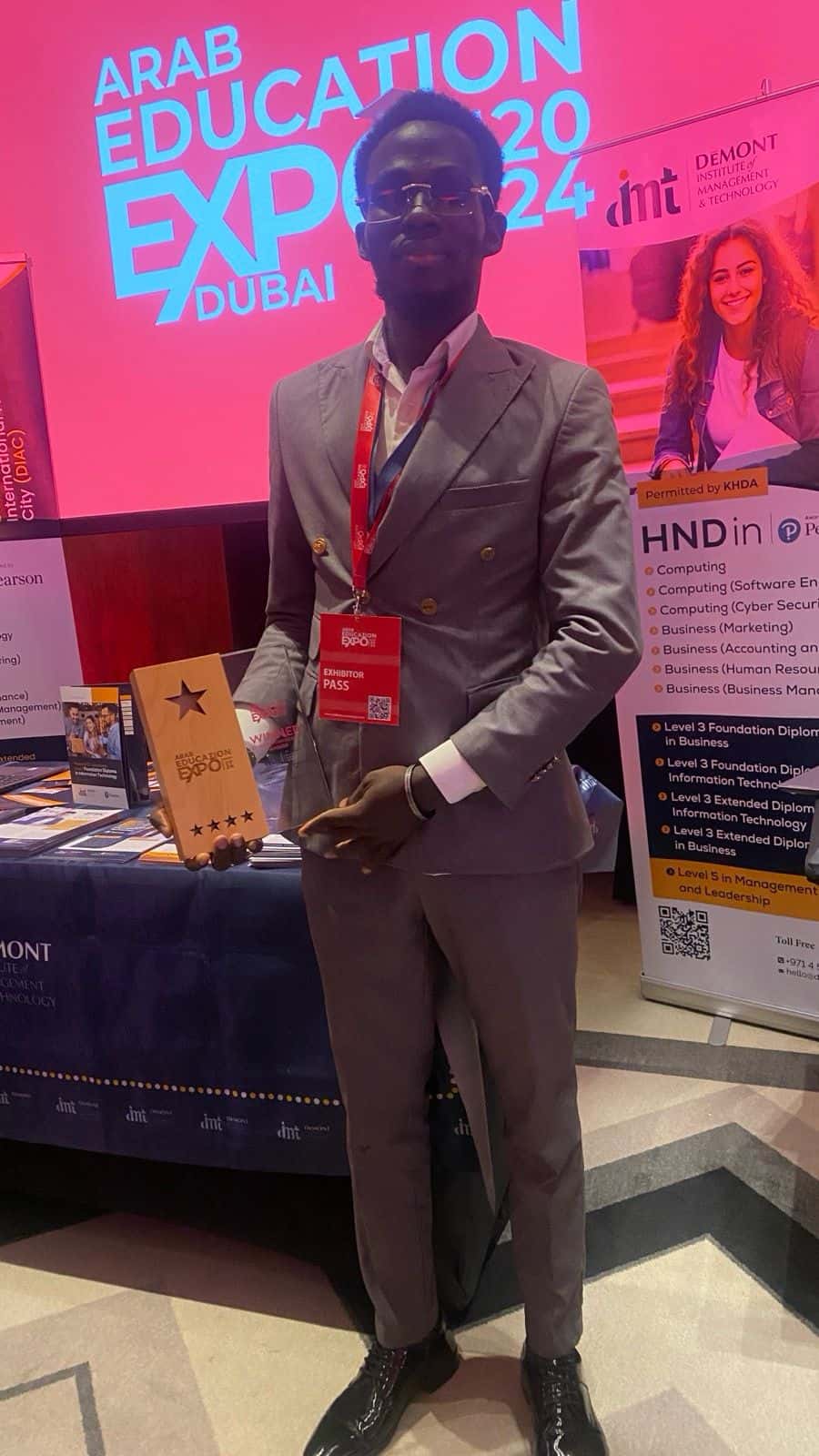 Arab Education Expo recognition